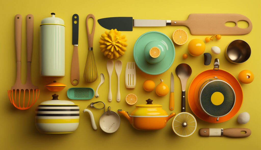 Array of Kitchen Tools