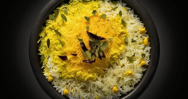 Saffron Infused Basmati Rice