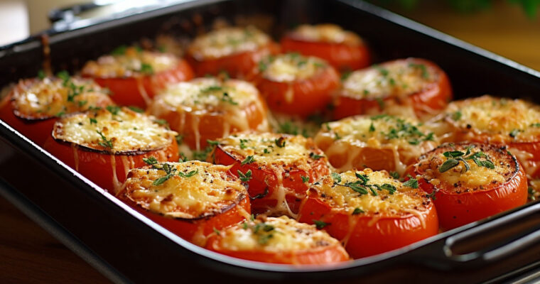 Baked Parmesan Tomatoes