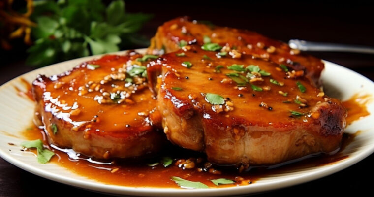Pan-Seared Honey Garlic Pork Chops